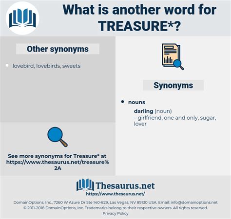 treasure dictionary synonyms.